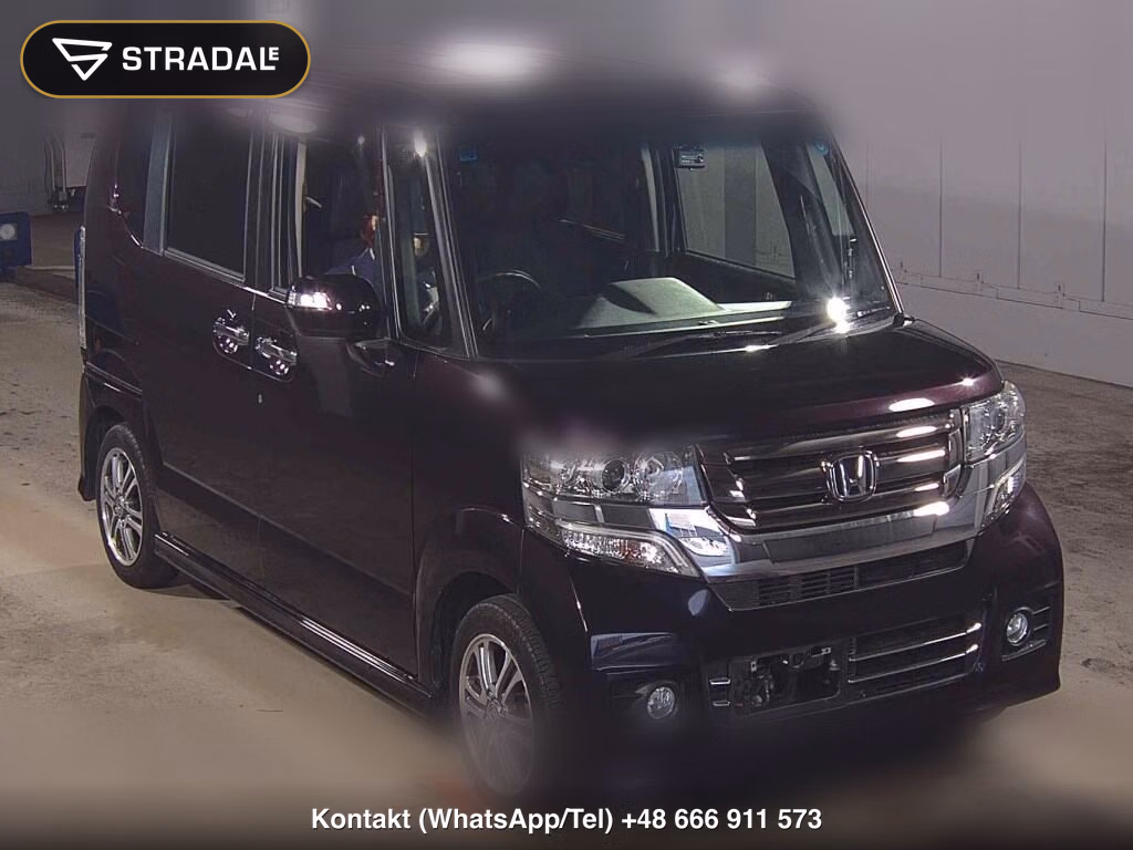 HONDA N-BOX CUSTOM G・L PACKAGE 2016, aukcja z Japonii, zdjęcie 1