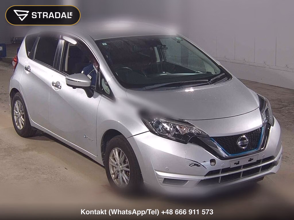 NISSAN NOTE E-POWER X 2017, aukcja z Japonii, zdjęcie 1