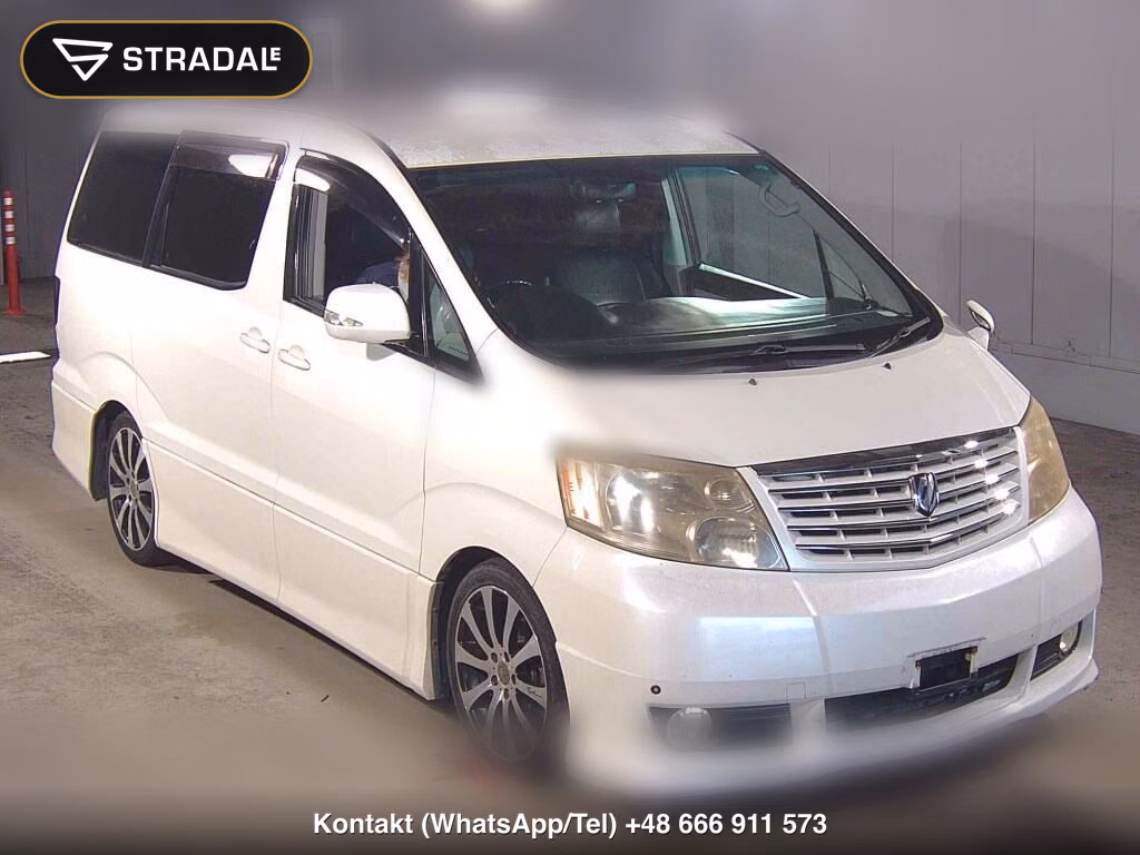 TOYOTA ALPHARD V MS PREMIUM ALCANTARA VERSION 2005, aukcja z Japonii, zdjęcie 1