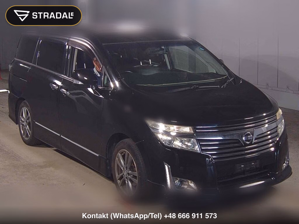 NISSAN ELGRAND 5D 250 HIGHWAY STAR URBAN CHROME 2012, aukcja z Japonii, zdjęcie 1