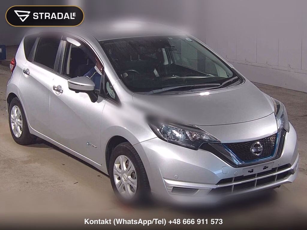 NISSAN NOTE E-POWER X 2017, aukcja z Japonii, zdjęcie 1