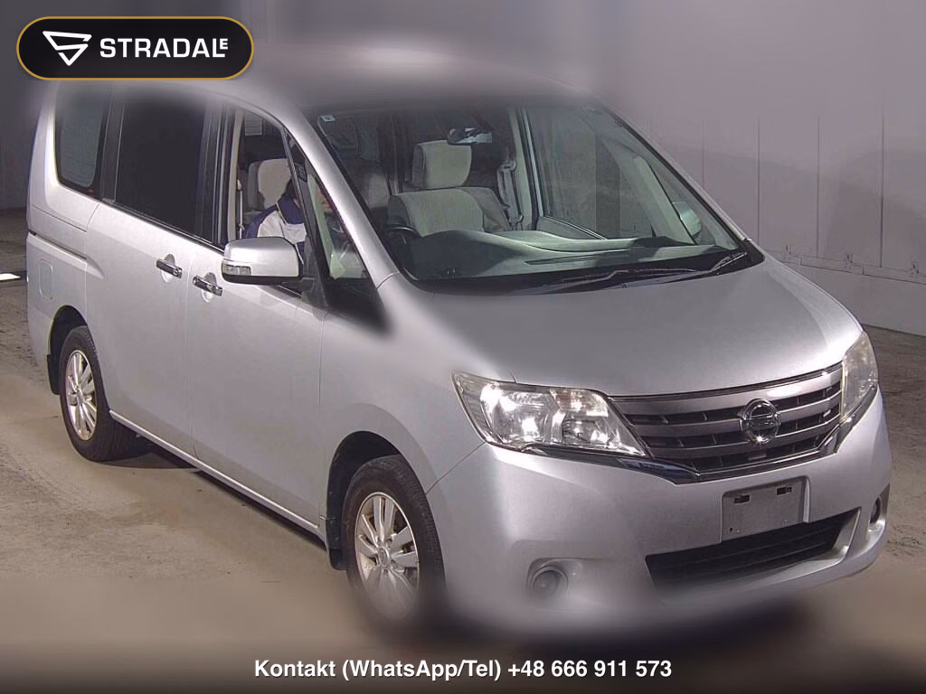 NISSAN SERENA 5D 4WD 20G 2013, aukcja z Japonii, zdjęcie 1