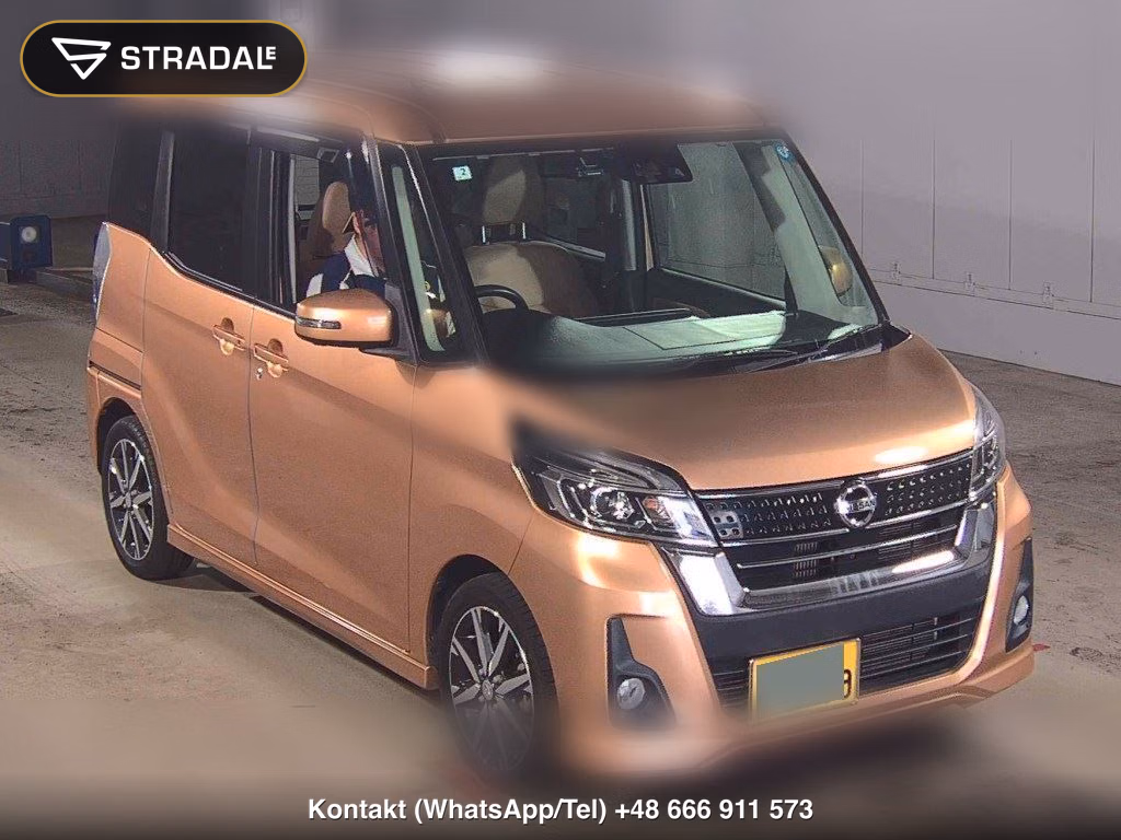 NISSAN DAYZ ROOX 4WD HIGHWAY STAR G TURBO 2017, aukcja z Japonii, zdjęcie 1