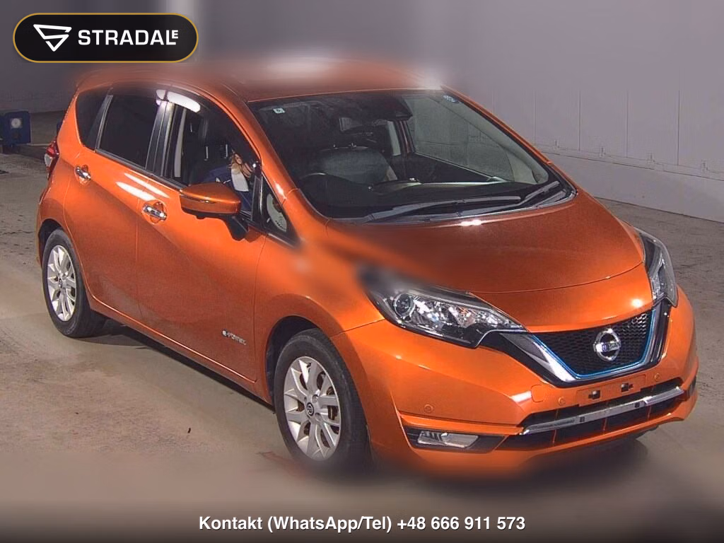NISSAN NOTE E-POWER MEDALIST 2018, aukcja z Japonii, zdjęcie 1