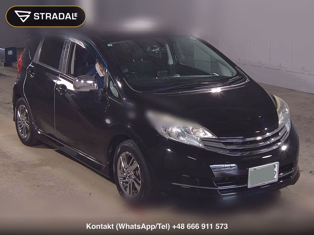 NISSAN NOTE RIDER 2013, aukcja z Japonii, zdjęcie 1