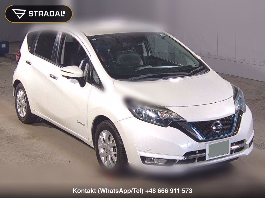 NISSAN NOTE E-POWER MEDALIST 2017, aukcja z Japonii, zdjęcie 1