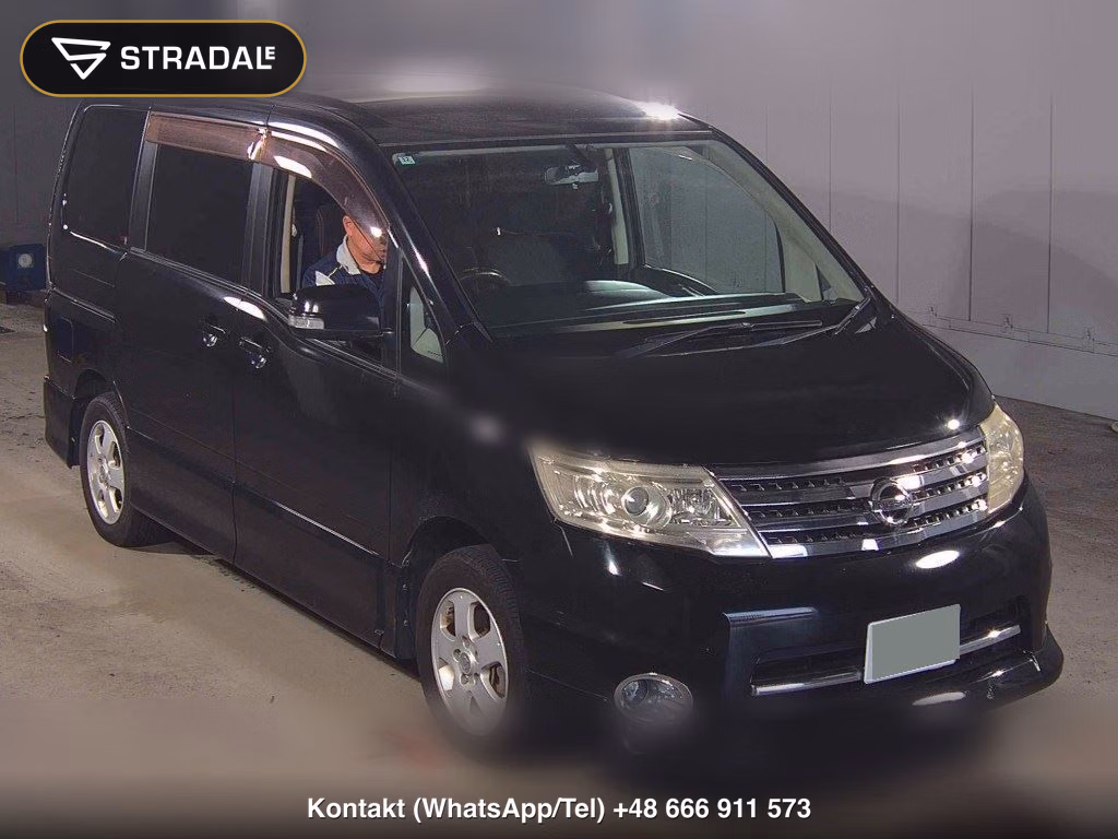 NISSAN SERENA 5D 4WD HIGHWAY STAR 2010, aukcja z Japonii, zdjęcie 1