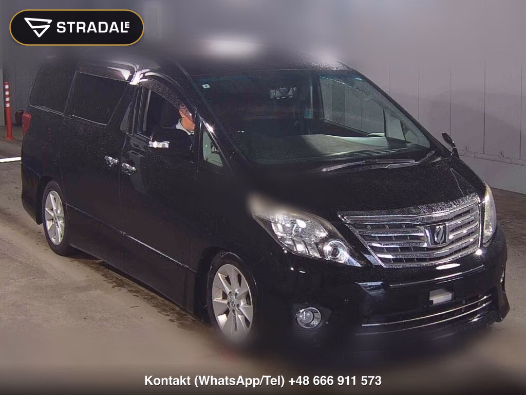 TOYOTA ALPHARD 240S 2013, aukcja z Japonii, zdjęcie 1