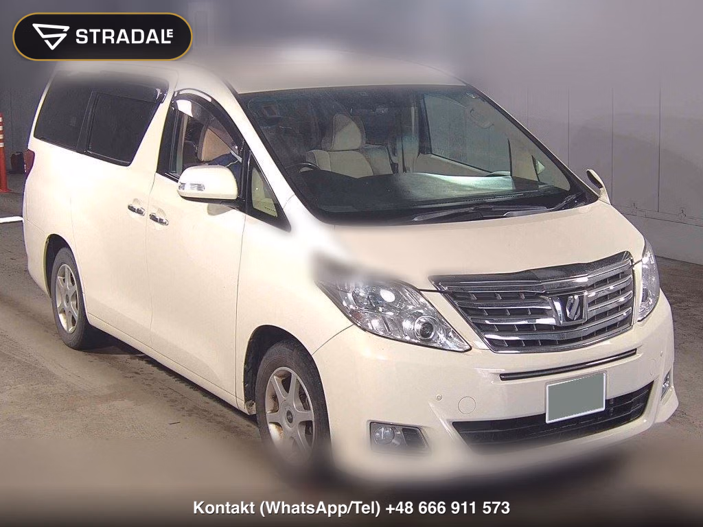TOYOTA ALPHARD 4WD 240G 2012, aukcja z Japonii, zdjęcie 1