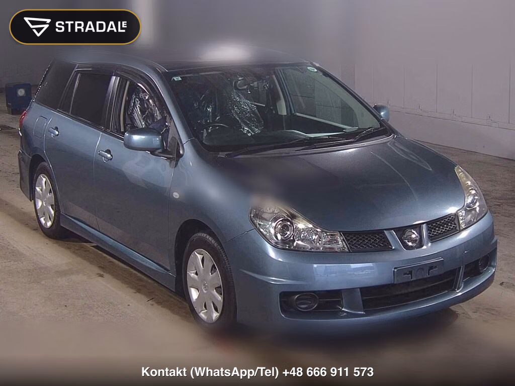 NISSAN WINGROAD 15RX AERO 2011, aukcja z Japonii, zdjęcie 1