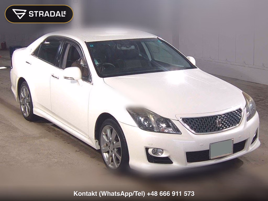 TOYOTA CROWN 4D 2.5 ATHLETE NAVI PACKAGE 2008, aukcja z Japonii, zdjęcie 1