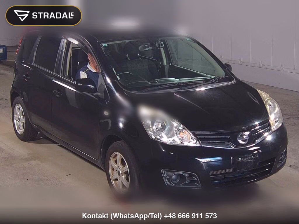 NISSAN NOTE 15X SV + PLASMA 2012, aukcja z Japonii, zdjęcie 1