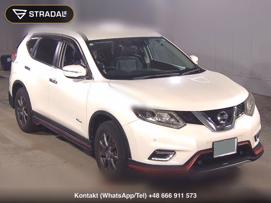 NISSAN X-TRAIL 4WD 20X HYBRID EMERGENCY BRAKE PACKAGE 2017, aukcja z Japonii, zdjęcie 1