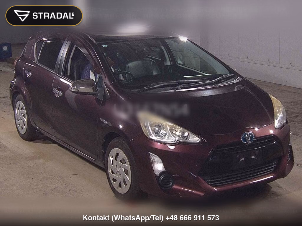 TOYOTA AQUA G BLACK SOFT LEATHER SELECTION 2016, aukcja z Japonii, zdjęcie 1