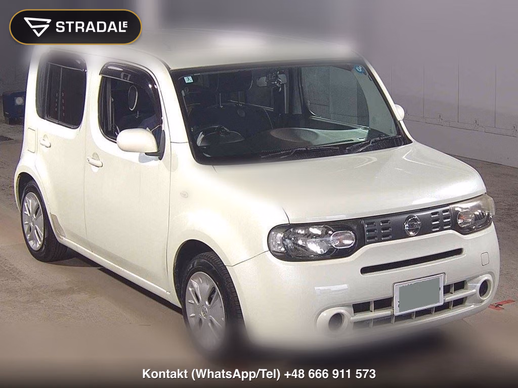 NISSAN CUBE 15X INDIGO + PLASMA 2012, aukcja z Japonii, zdjęcie 1