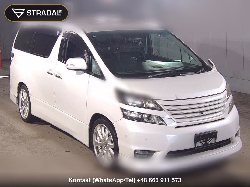 TOYOTA VELLFIRE 2.4Z PLATINUM SELECTION 2009, aukcja z Japonii, zdjęcie 1