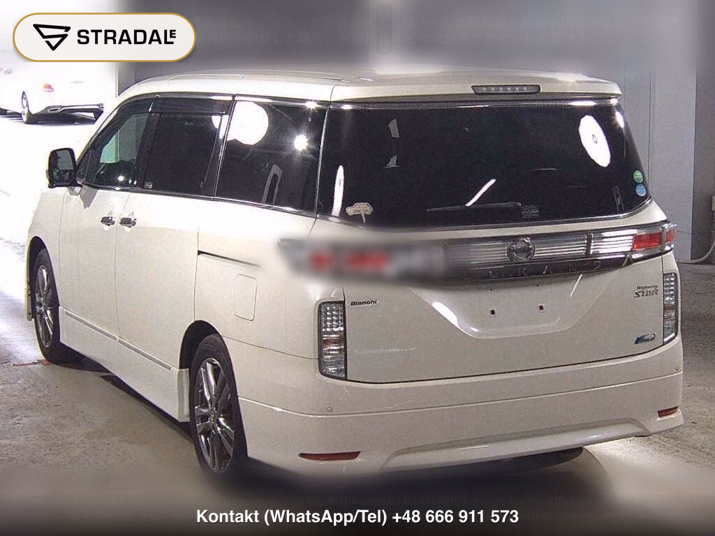 NISSAN ELGRAND 5D 250 HIGHWAY STAR URBAN CHROME BLACK LEAT, miniaturka 3