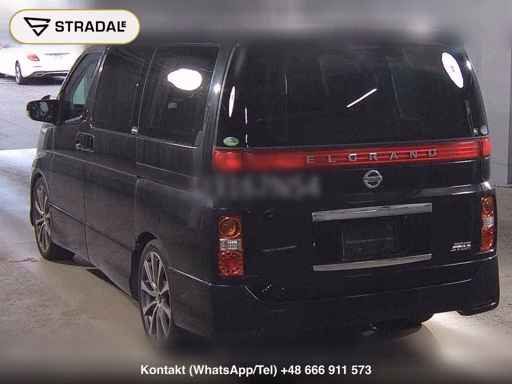 NISSAN ELGRAND 5D HIGHWAY STAR BLACK LEATHER LIMITED, miniaturka 3