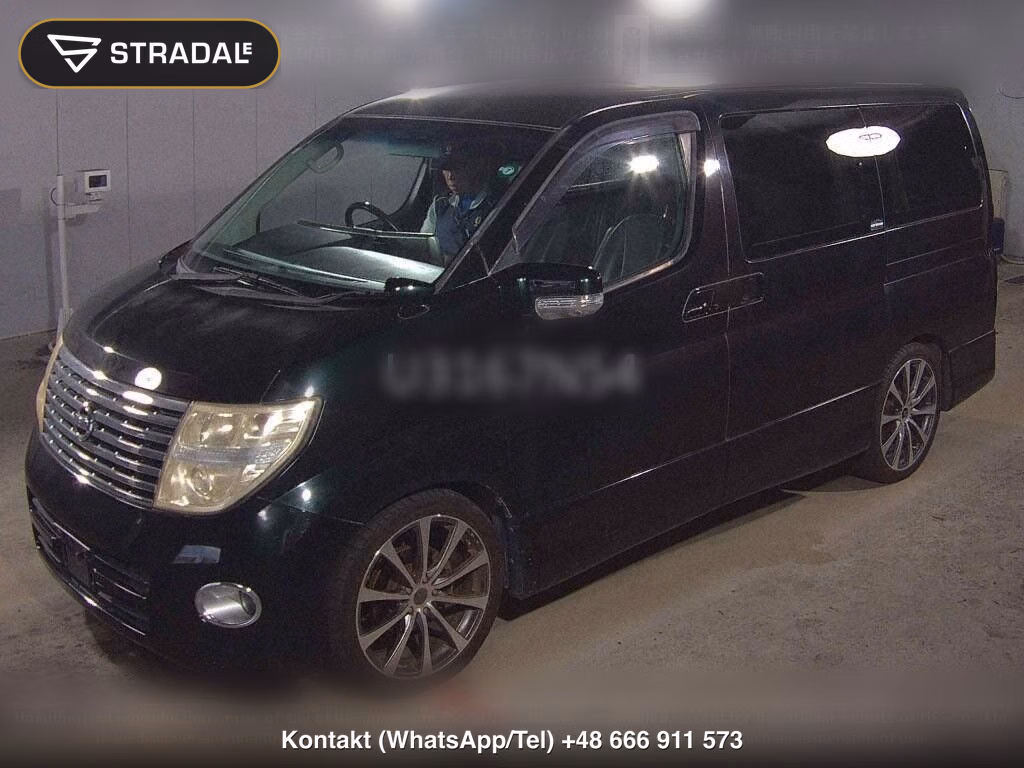NISSAN ELGRAND 5D HIGHWAY STAR BLACK LEATHER LIMITED, miniaturka 5