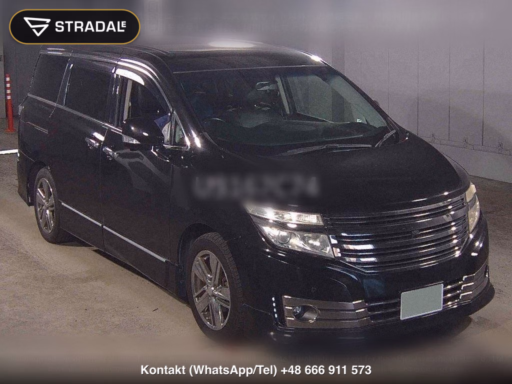 NISSAN ELGRAND 5D RIDER BLACK LINE BLACK LEATHER POWER SEA, miniaturka 2