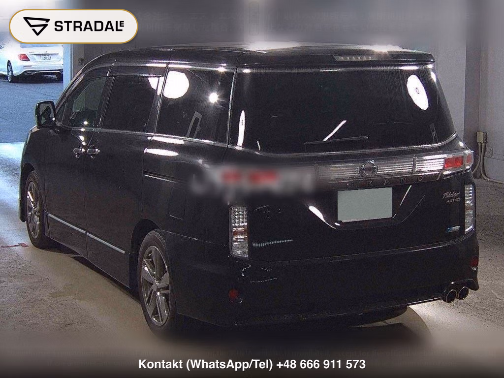 NISSAN ELGRAND 5D RIDER BLACK LINE BLACK LEATHER POWER SEA, miniaturka 3