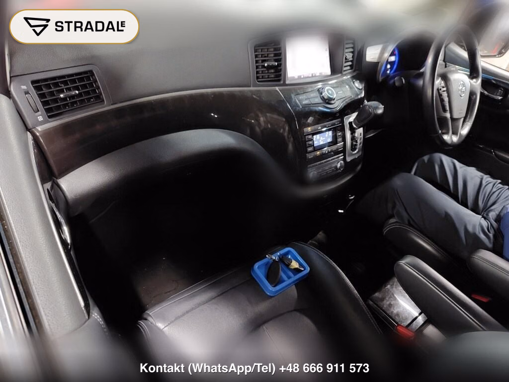 NISSAN ELGRAND 5D RIDER BLACK LINE BLACK LEATHER POWER SEA, miniaturka 4