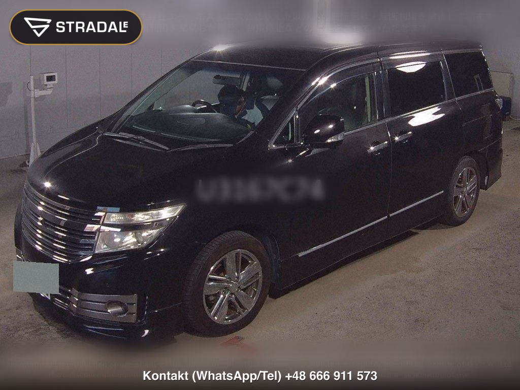 NISSAN ELGRAND 5D RIDER BLACK LINE BLACK LEATHER POWER SEA, miniaturka 5