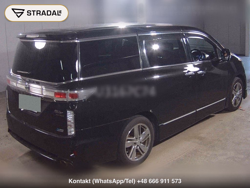 NISSAN ELGRAND 5D RIDER BLACK LINE BLACK LEATHER POWER SEA, miniaturka 6