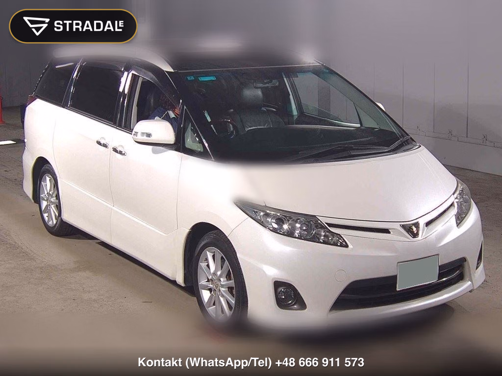 TOYOTA ESTIMA 5D 2.4 AERAS G EDITION 2012, aukcja z Japonii, zdjęcie 1