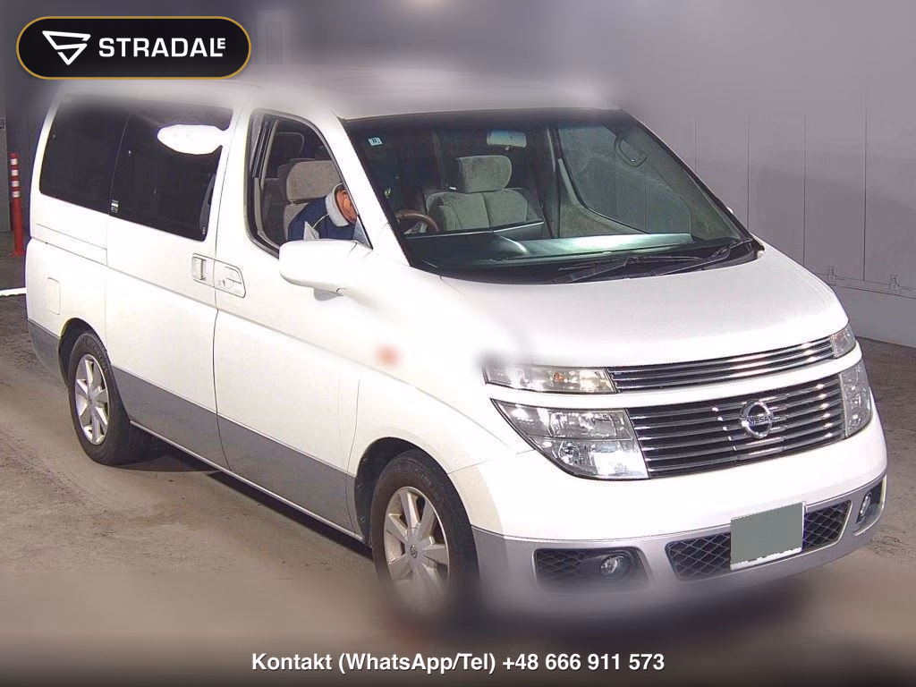 NISSAN ELGRAND 5D X 2002, aukcja z Japonii, zdjęcie 1