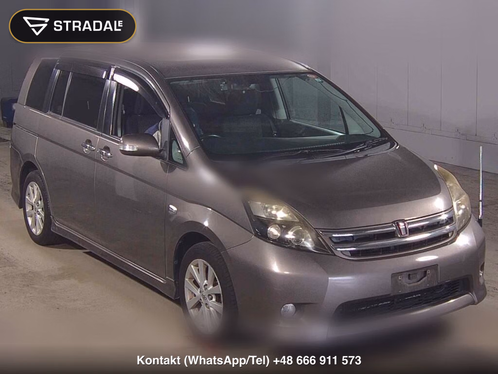 TOYOTA ISIS PLATANA LIMITED 2009, aukcja z Japonii, zdjęcie 1