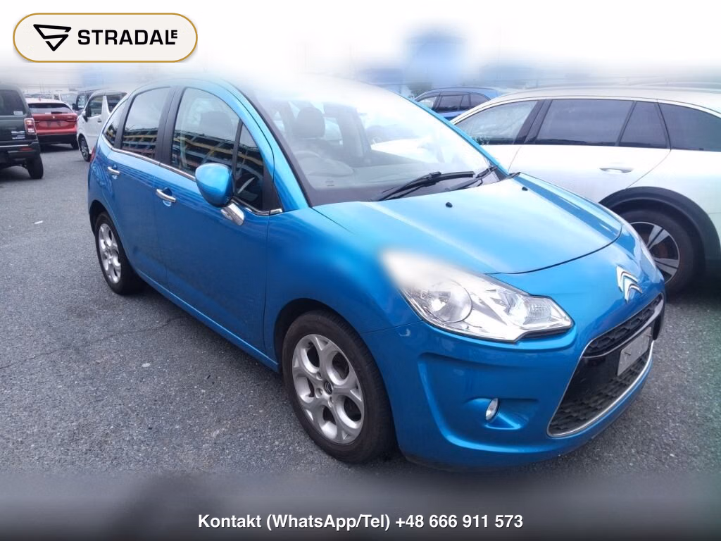 CITROEN C3 EXCLUSIVE 2011, aukcja z Japonii, zdjęcie 1