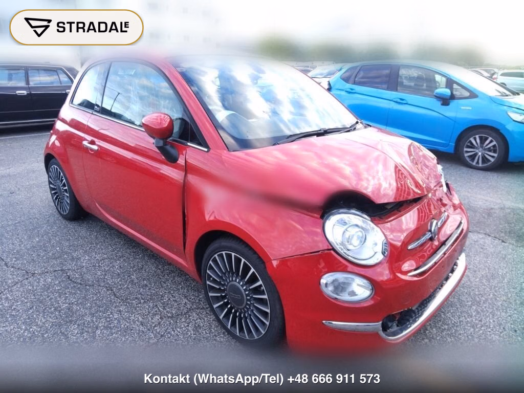 FIAT 500C 2019, aukcja z Japonii, zdjęcie 1