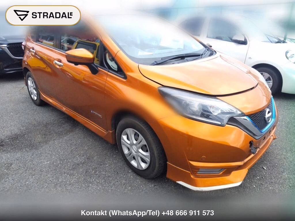 NISSAN NOTE E-POWER X 2016, aukcja z Japonii, zdjęcie 1