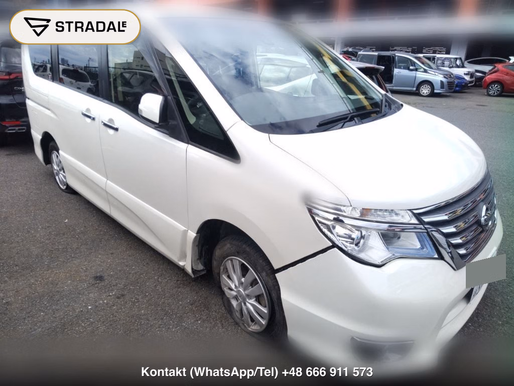 NISSAN SERENA 5D 4WD HIGHWAY STAR V SELECTION + SAFETY 2015, aukcja z Japonii, zdjęcie 1