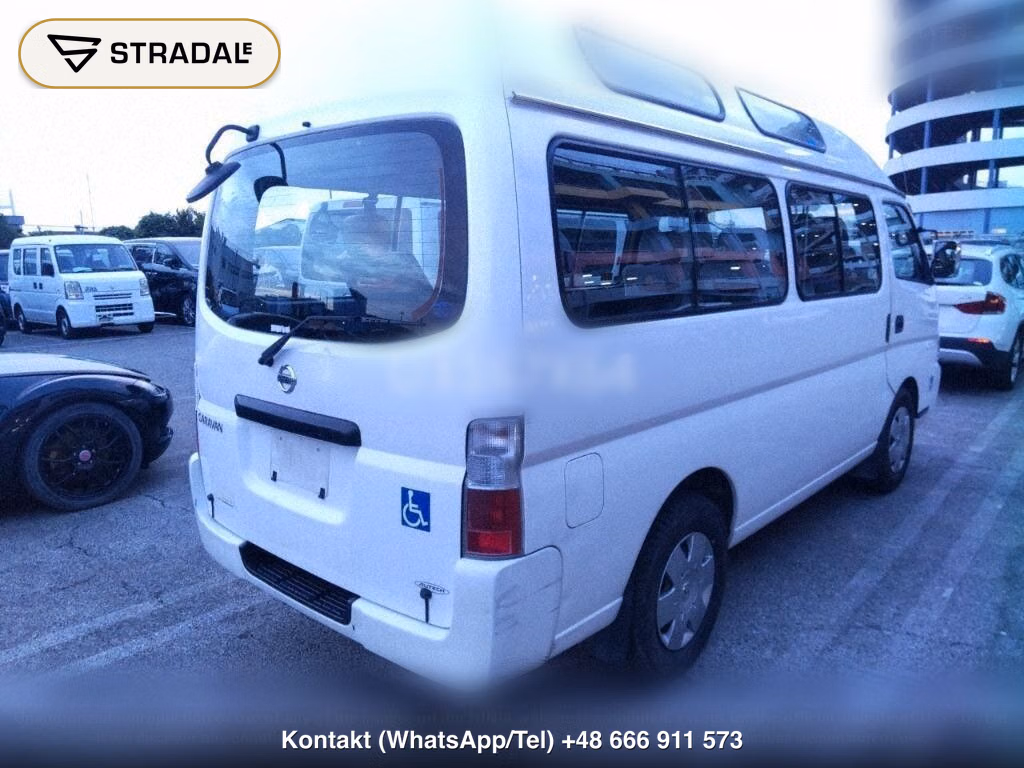 NISSAN CARAVAN BUS 4D WELFARE VEHICLES, miniaturka 6