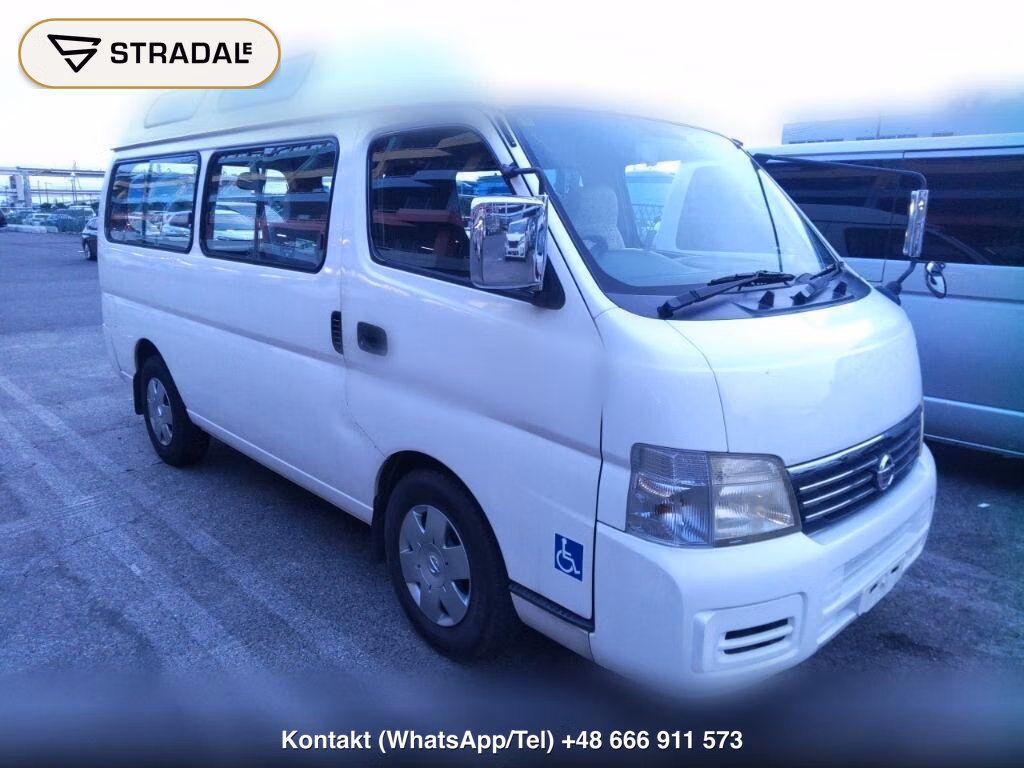 NISSAN CARAVAN BUS 4D WELFARE VEHICLES 2004, aukcja z Japonii, zdjęcie 1
