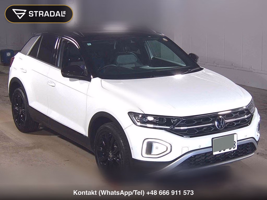 VOLKSWAGEN T-ROC TDI BLACK STYLE 2024, aukcja z Japonii, zdjęcie 1