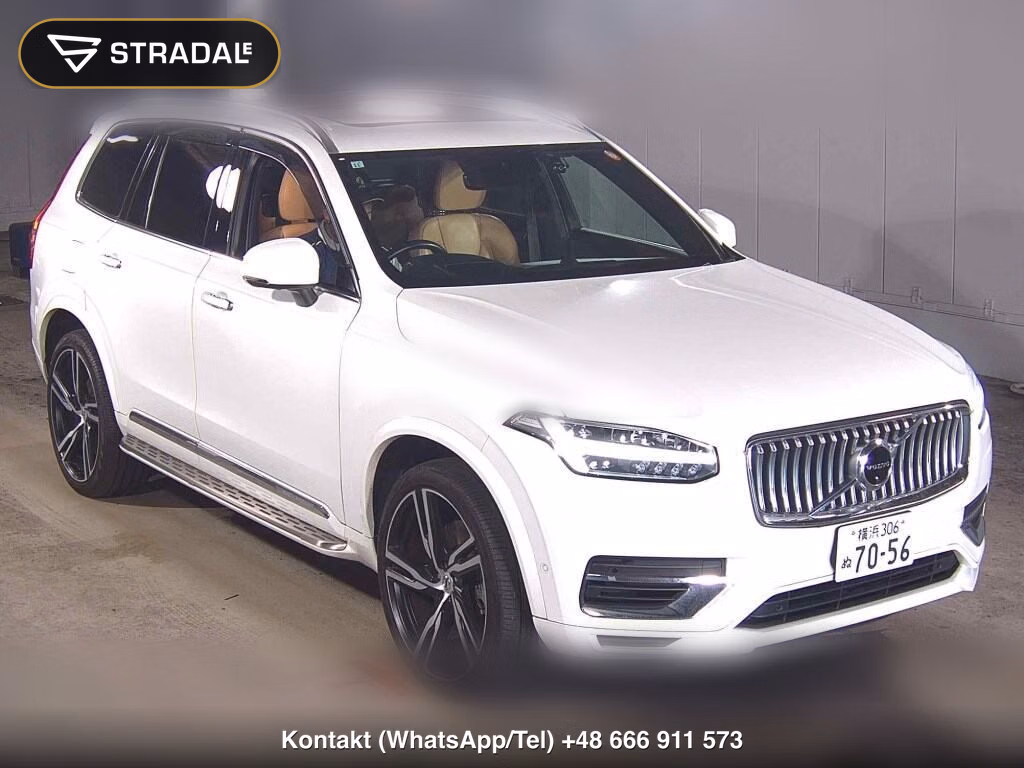 VOLVO XC90 4WD RECHARGE PLUG-IN HYBRID T8 AWD INSCRIPTI 2021, aukcja z Japonii, zdjęcie 1
