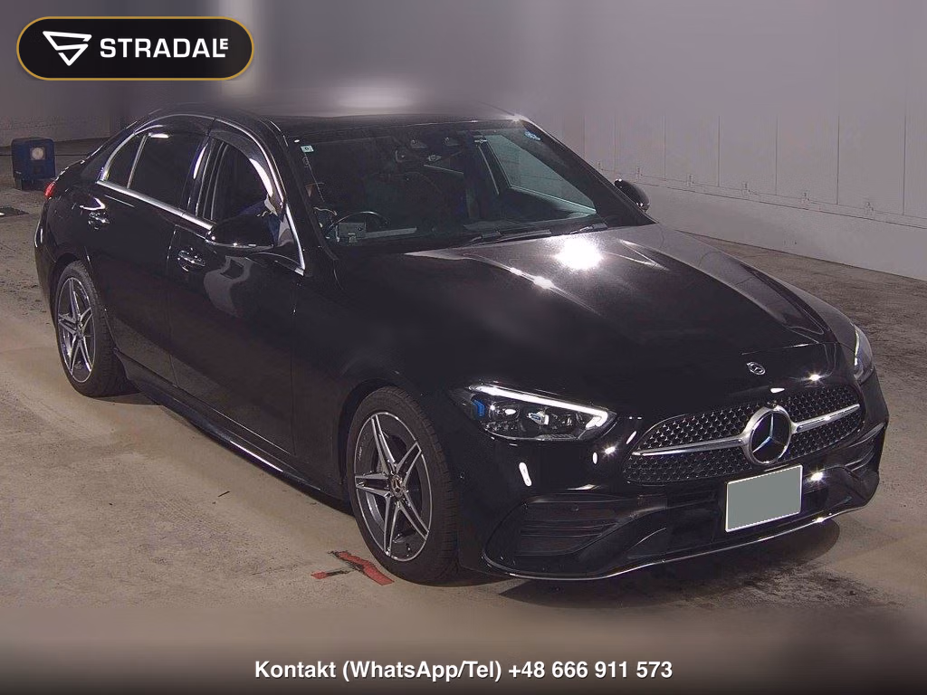 MERCEDES BENZ C-CLASS 4D 4WD C200 4MATIC AVANTGARDE AMG LINE 2022, aukcja z Japonii, zdjęcie 1