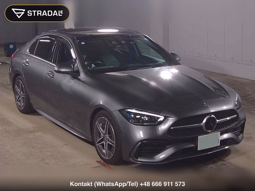 MERCEDES BENZ C-CLASS 4D C220D AVANTGARDE ISG MODEL 2023, aukcja z Japonii, zdjęcie 1