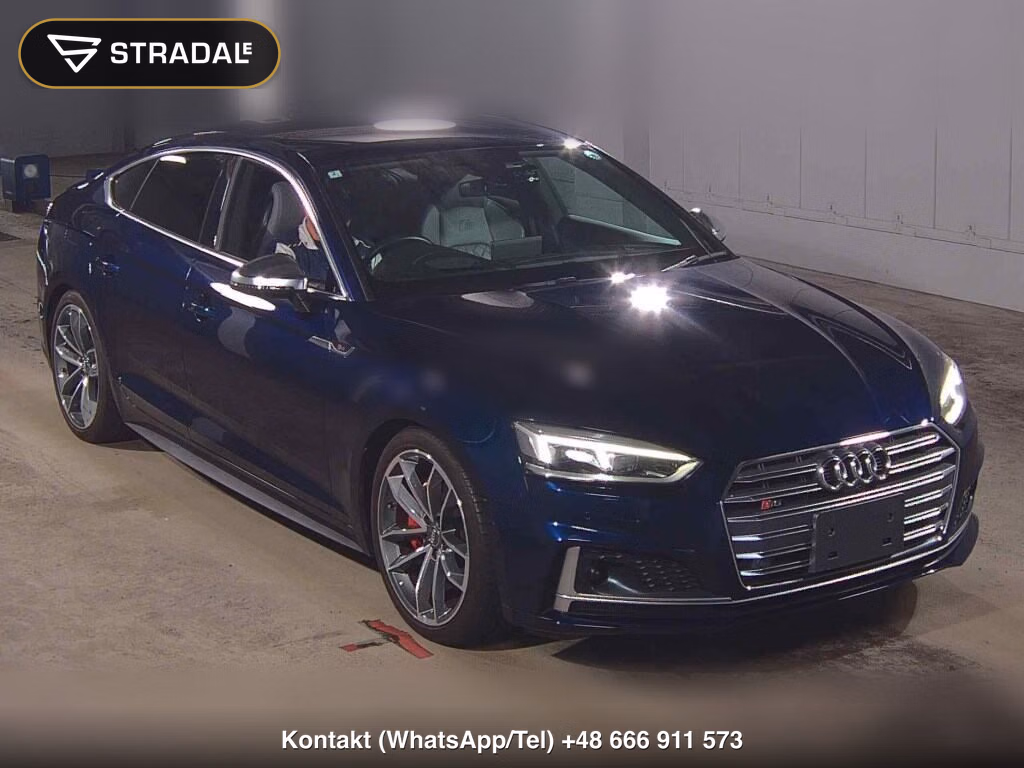 AUDI S5 SPORTBACK 4WD BASE GRADE 2018, aukcja z Japonii, zdjęcie 1