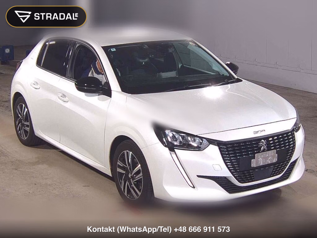 PEUGEOT 208 5D ALLURE 2022, aukcja z Japonii, zdjęcie 1
