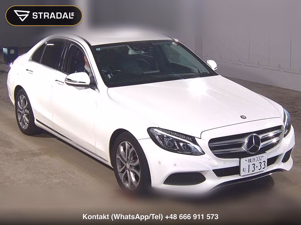 MERCEDES BENZ C-CLASS 4D C220D AVANTGARDE 2016, aukcja z Japonii, zdjęcie 1
