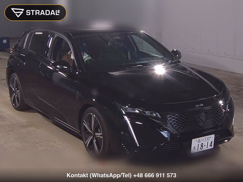 PEUGEOT 308 5D GT BLUE HDI 2023, aukcja z Japonii, zdjęcie 1