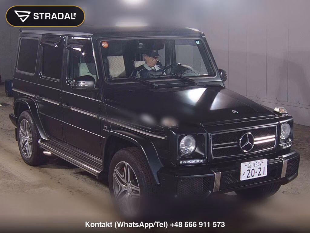 MERCEDES AMG G-CLASS 4WD G63 DISIGNO EXCLUSIVE INTERIOR PACKAGE 2014, aukcja z Japonii, zdjęcie 1