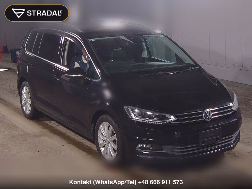 VOLKSWAGEN GOLF TOURAN TDI HIGH LINE 2019, aukcja z Japonii, zdjęcie 1