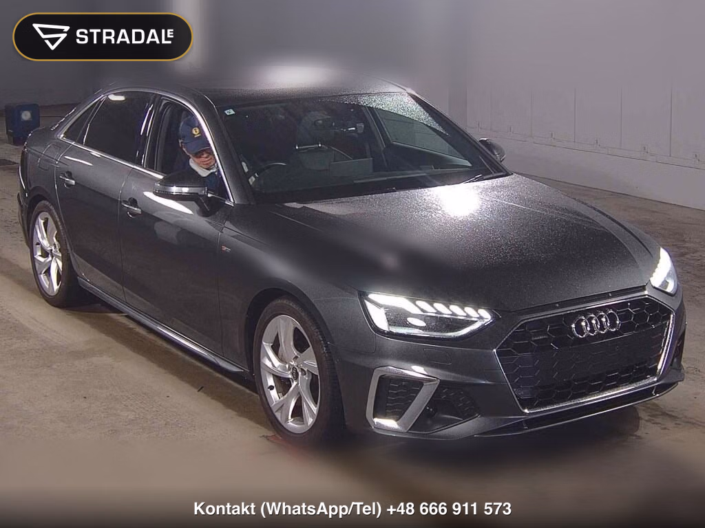 AUDI A4 4WD 40TDI QUATTRO S LINE 2024, aukcja z Japonii, zdjęcie 1