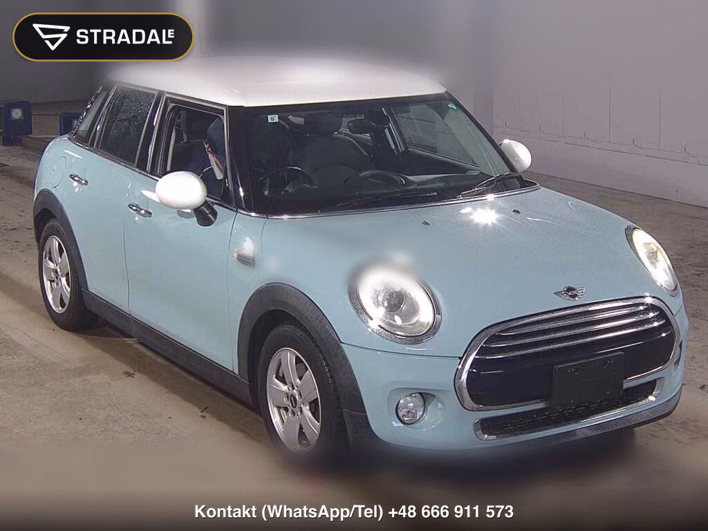 MINI MINI 5D COOPER ICE BLUE 2017, aukcja z Japonii, zdjęcie 1