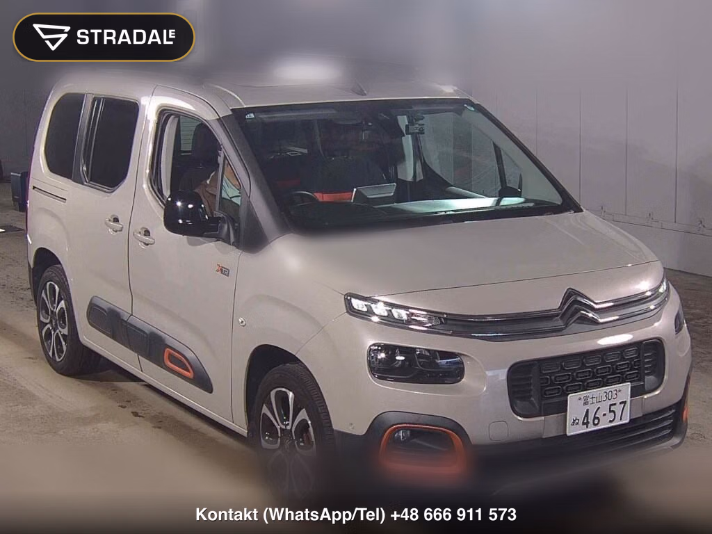 CITROEN BERLINGO SHINE XTR PACK 2021, aukcja z Japonii, zdjęcie 1